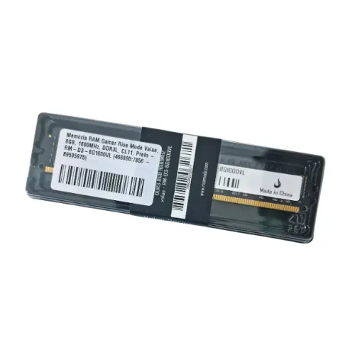 Memória Gamer Rise Mode Value DDR3L 8GB 1600MHz PC