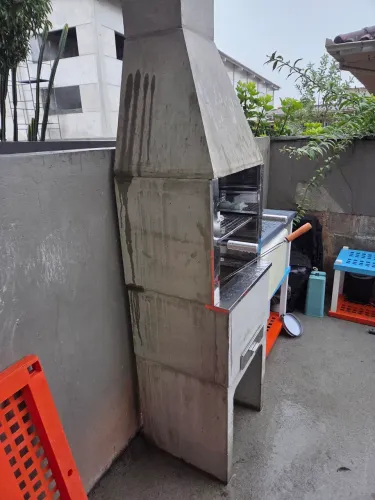 Churrasqueira concreto 