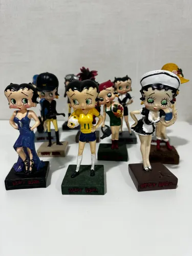 Coleção Exclusiva: 11 Estatuetas Betty Boop (Várias Versões)