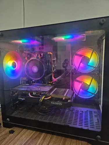 Pc Gamer completo - Ryzen 7 5700X3D - RX 6600 8GB -  32 RAM