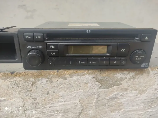 Rádio original Honda fit 2004 ao 2008