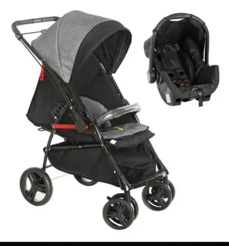 Carrinho + bebê conforto da Galzerano