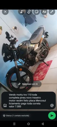 Moto Boa tiver interesse só chamar no pv