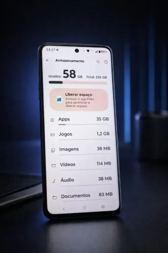 Motorola g56 256 GB e 16 GB de memória de ram