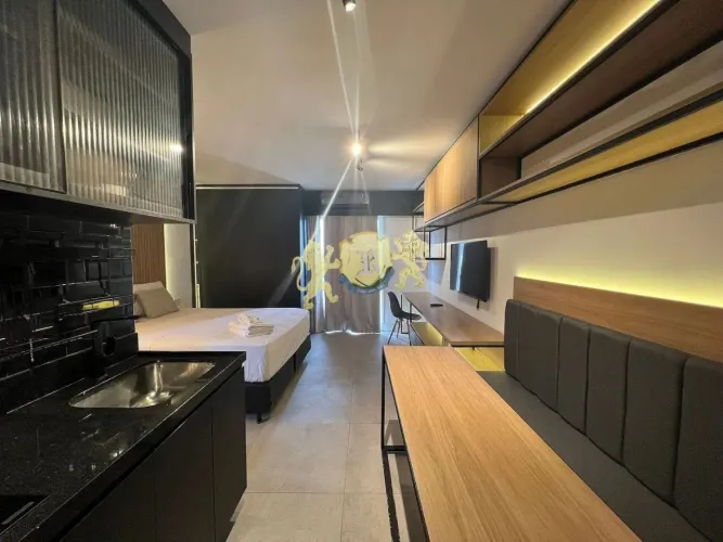 Flat de 1 quarto para alugar na República - Condomínio Vibe