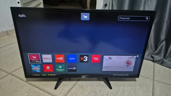Tv smart 43 AOC Nota Fiscal