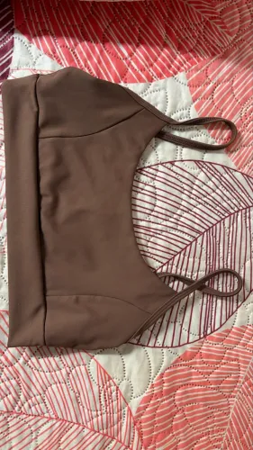 Conjunto de academia Marrom - Top e short