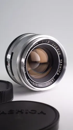 Yashica Auto Yashinon 55mm f1.8 "TOMIOKA" Made