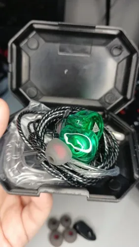 Fone Retorno De Palco QKZ AK6 ORIGINAL VERDE