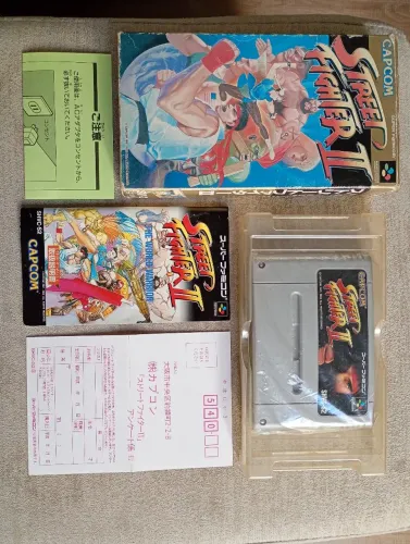 Jogo super Nintendo street fighter 3