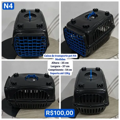 Caixa de transporte pet N4 