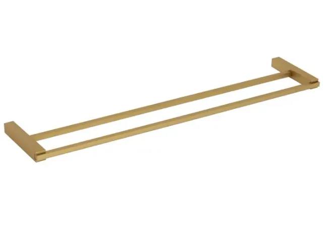 Porta Toalha Barra Quartzo Gold Fosco 60Cm Fani