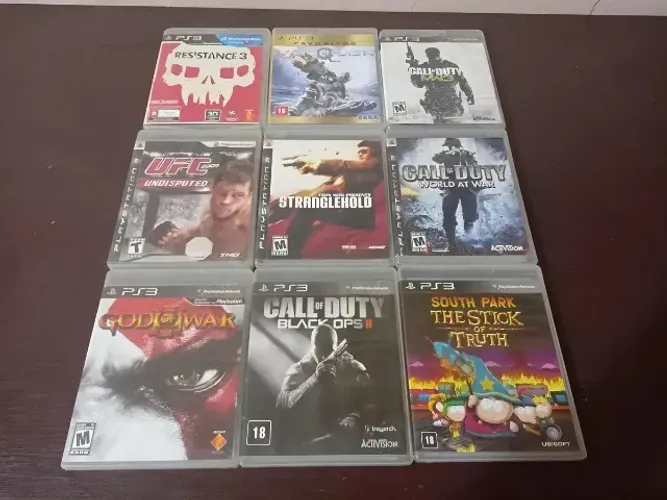 Lote De Jogos De Playstation 3