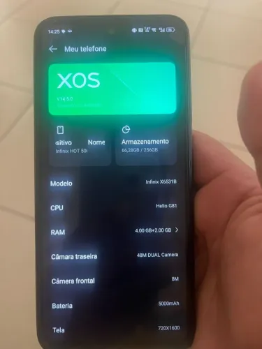 Celular Infinity hot 50i
