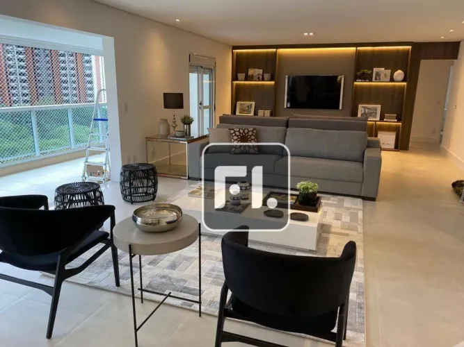 Apartamento com 3 dormitórios para alugar, 246 m² por R$ 25.008,33/mês - Alphaville Indust