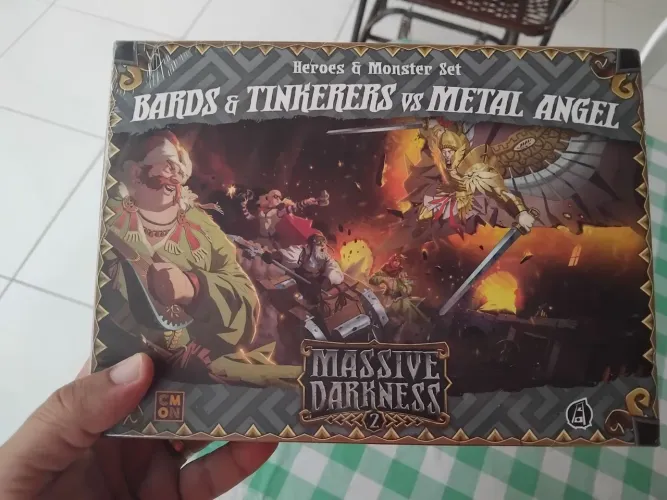 Massive Darkness 2 Bards & Tinkerers vs Metal Angel