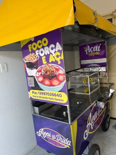 Carrinho de açaí