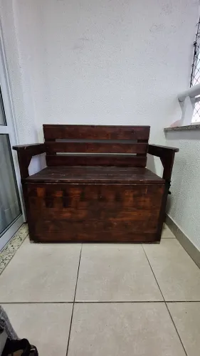 Vendo Banco Sapateira de Palet 