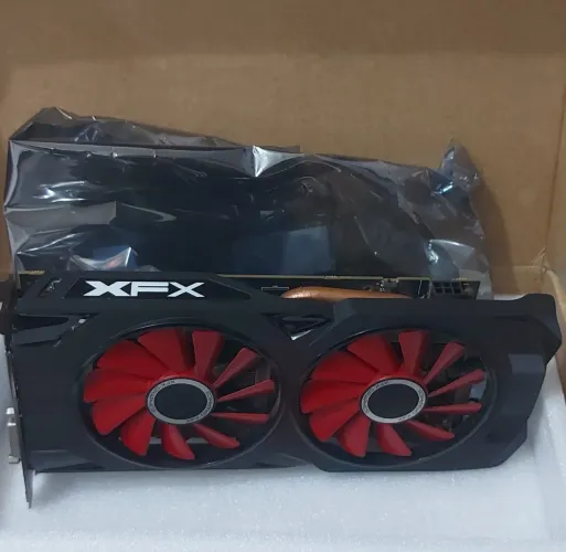 Placa de vídeo rx 570 4gb XFX Excelente! Não é 550 560 580 gtx 1660 6gb