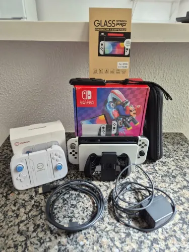 Nintendo Switch OLED - extremamente conservado