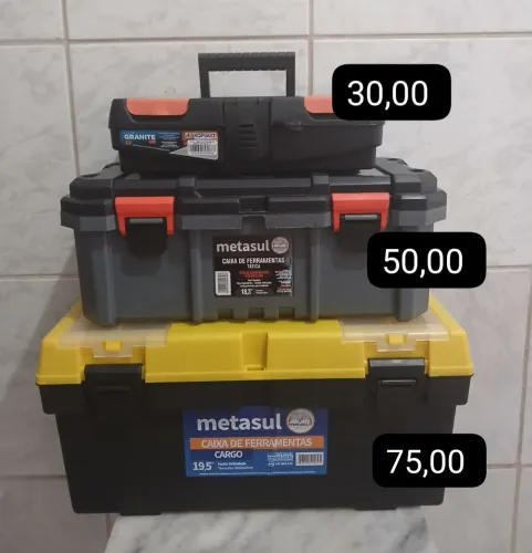 Caixas para ferramentas