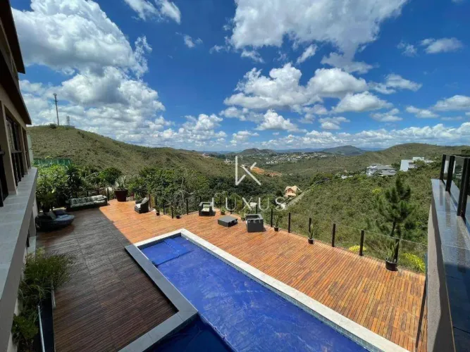 Casa com 5 dormitórios para alugar, 1080 m² por R$ 50.000/mês - Vila Alpina - Nova Lima/MG