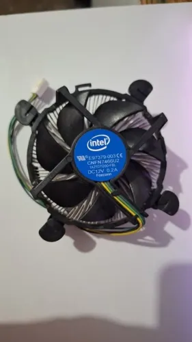 Cooler Original Intel (LGA 1155 / 1150 / 1151 / 1200) - Presilhas Intactas