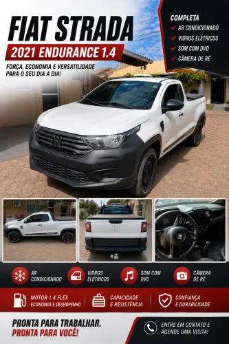 Fiat Strada Endurance 1.4 Flex 8V CS Plus 2021