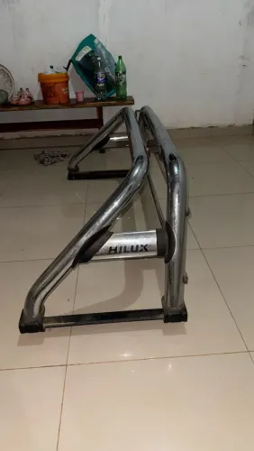 Santo Antônio Duplo Hilux 2005 a 2015 Cromado - Peça de Hilux 