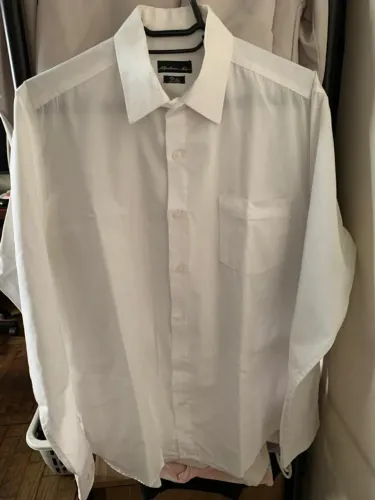 camisa social e casual tng branca nº 41 (veste um m ou g magro)