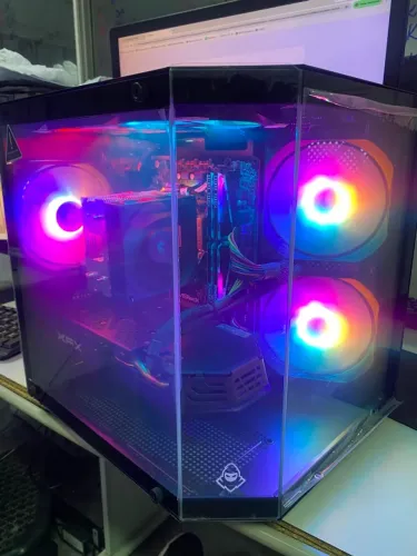 PC AMD Ryzen e RX 580 Original 16GB RAM e SSD