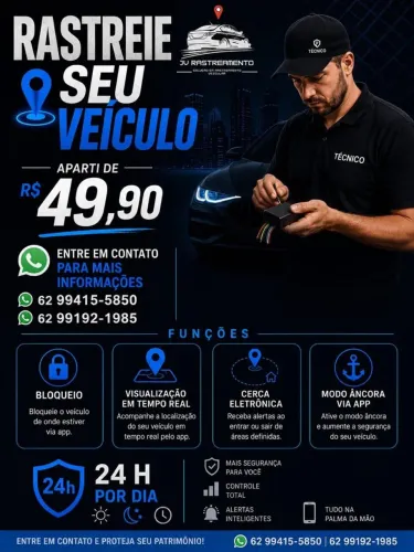 Rastreador veícular