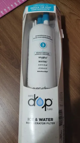 Doação de filtros geladeira side by side.