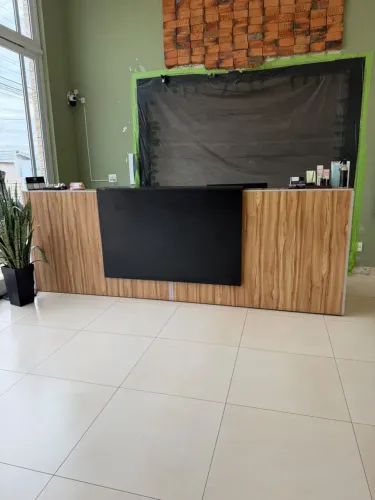 Balcão para recepção