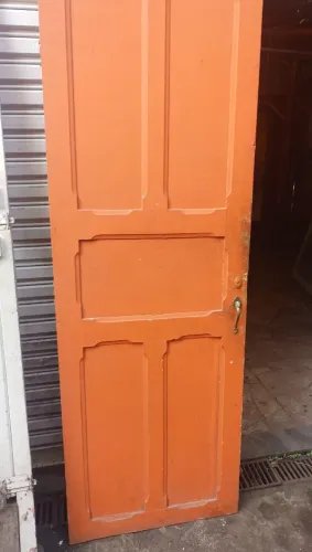 Porta de madeira antiga 2,05 x 0, 70