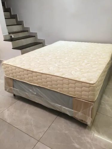 Colchão e box orthocrin espuma firme , aceito cartão e entrego grátis 