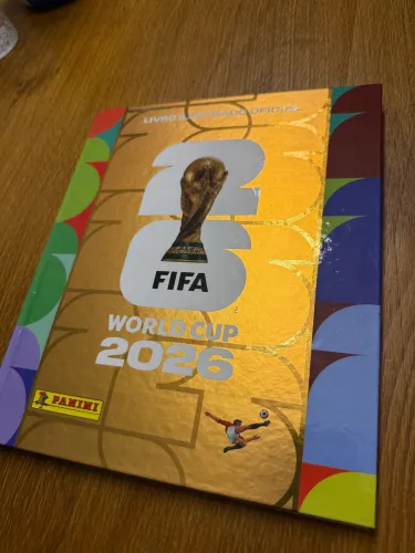 Álbum da Copa 2026 Dourado - Completo