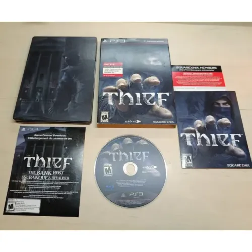 Jogo Thief PS3 - Edição Especial - Steelbook + Luva - Americano Completo