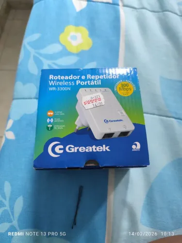 Roteador e repetidor Wireless portátil 