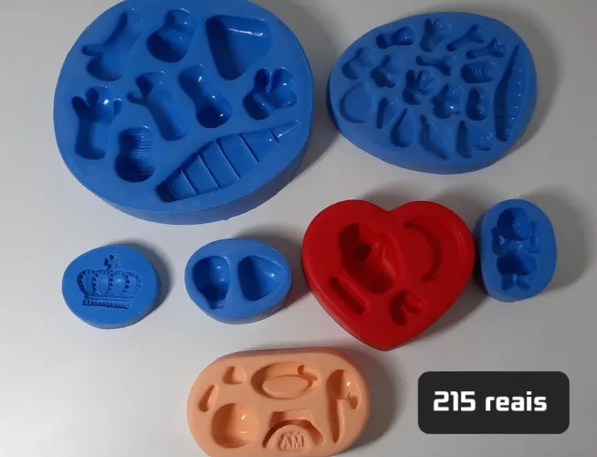 Molde de silicone para biscuit 