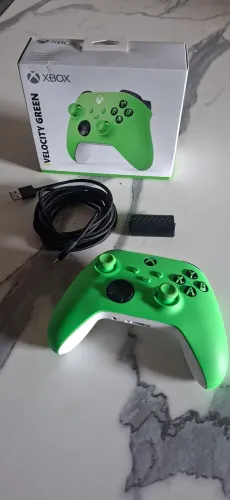 Controle Xbox Velocity Green Original