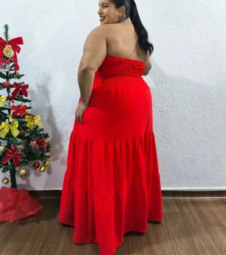 Vestido plus size 52