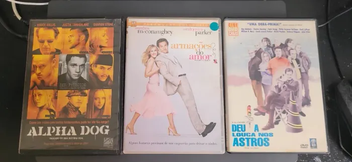 Lote 3 DVDs Filmes Originais 2
