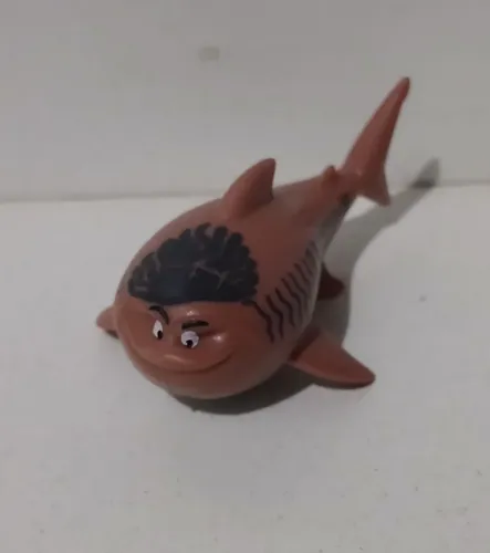 BONECO MINIATURA DISNEY MOANA MAUI MAWI TUBARÃO ORIGINAL
