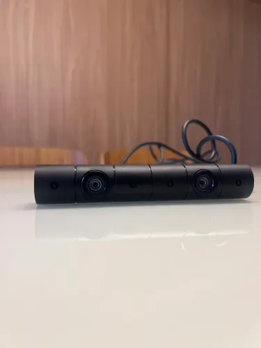 Câmera Ps4, nunca usei pq n sei usar mas joguei a caixa fora