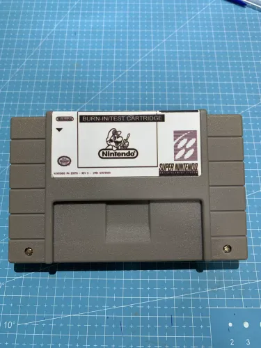 Burn in test super Nintendo