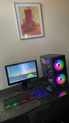 Pc gamer completo, Processador core i5, 10gb de memoria, 500gb, placa de video 2gb, leia!