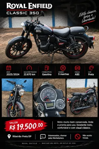 Moto Royal Enfield Classic 350
