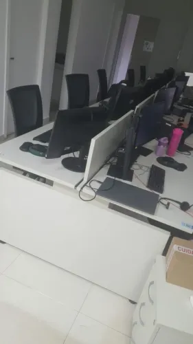 Mesa baia para escritório