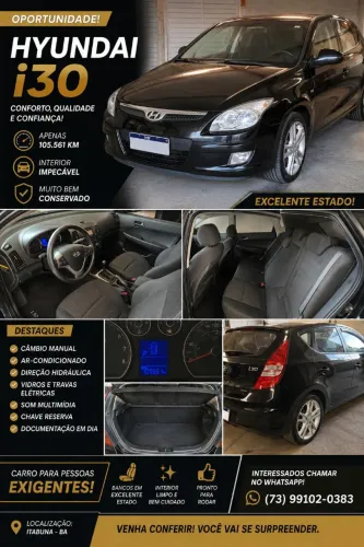 Hyundai I30 2.0 16V 145cv 5P Mec. 2012